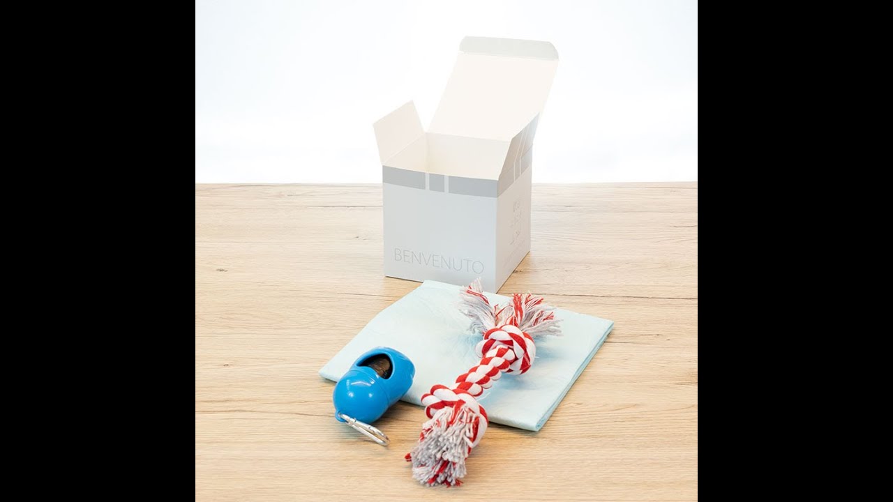 Kit di benvenuto Doggy box per strutture Pet Friendly