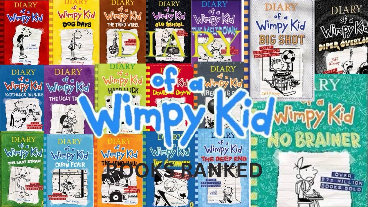 Ranking EVERY Diary of a Wimpy Kid Book on a Tier list (Has Spinoffs)