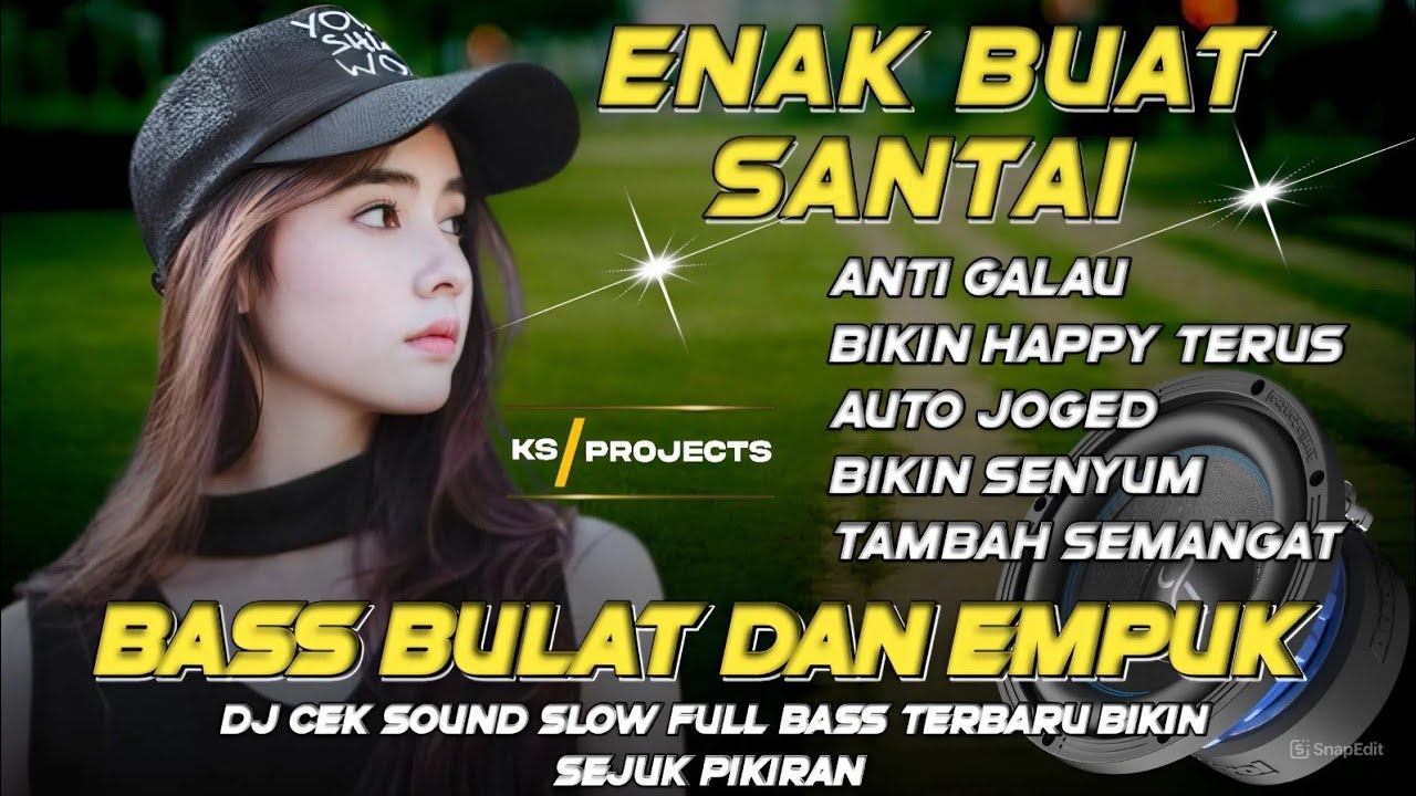 ENAK BUAT SANTAI BASS EMPUK | DJ CEK SOUND FULL ALBUM BASS BULAT DAN EMPUK