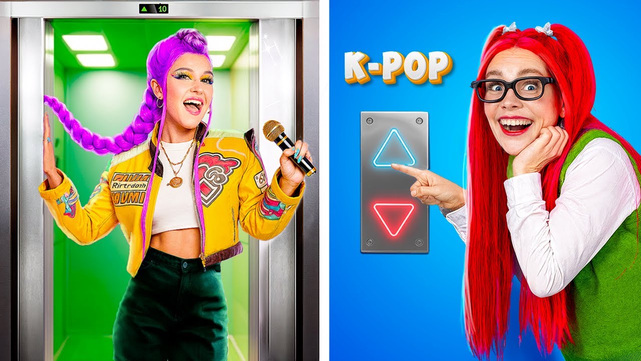 K-pop участница группы Demon Hunters Мира преобразилась! Преображение в стиле Huntrix!