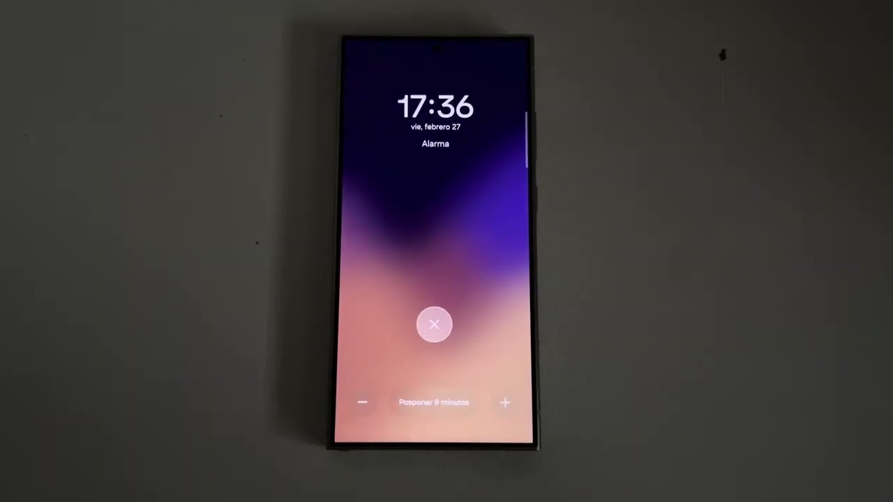 Samsung Galaxy S24 Ultra alarm homecoming (2020-2026)