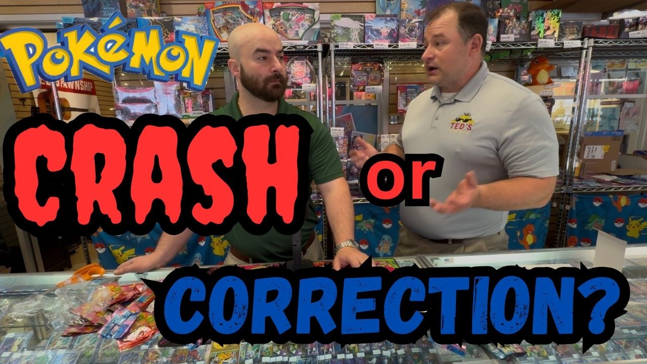 Pokemon card market crash or correction?