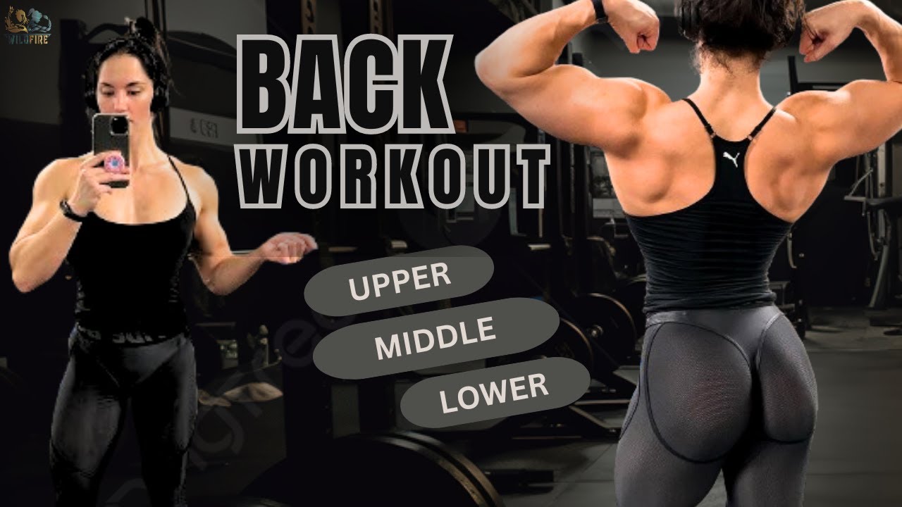 Vladislava Galagan Full Back Workout -- @wildfirefitness1018