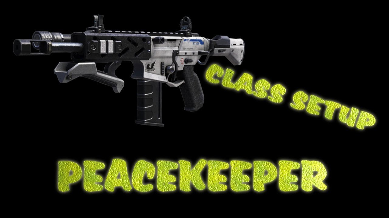 Black Ops 2: PEACEKEEPER SMG Class Setup! (Revolution Map Pack Die Rise DLC)