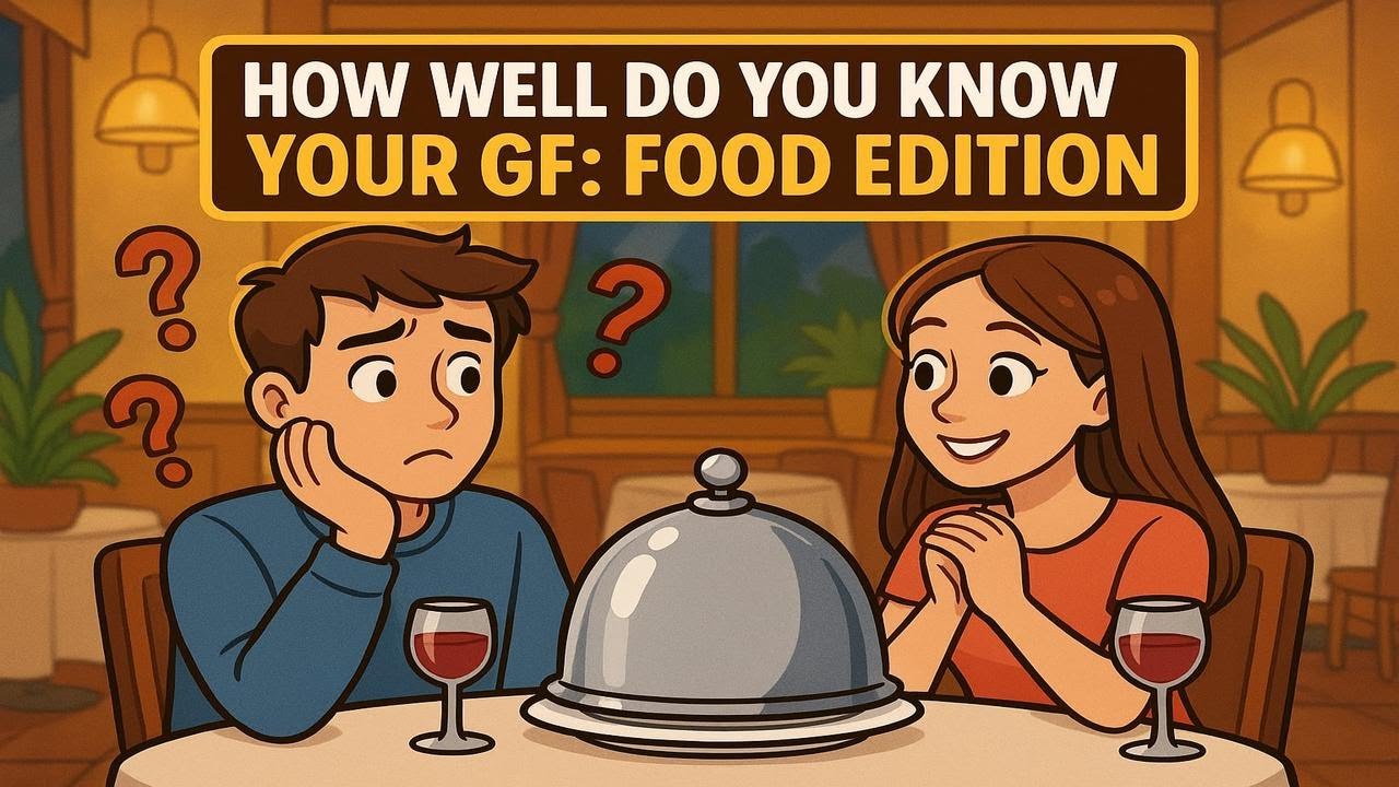 How Well Do You Know Your GF? 🍕🍫 Food Edition | Play Along!