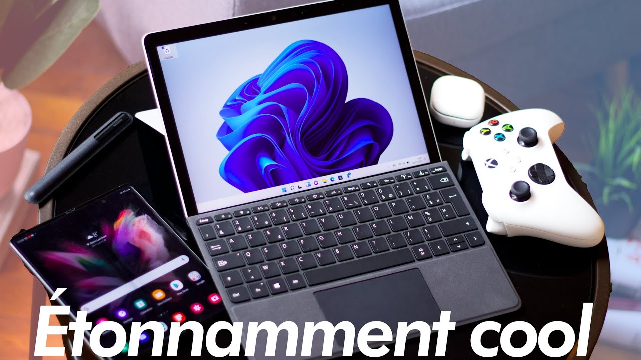 Une journée avec One UI et Windows 11 | Surface Go 3 & Fold 3