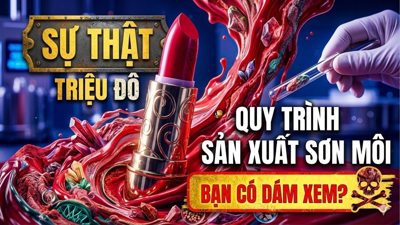 Sự thật quy trình sản xuất SƠN MÔI triệu đô: Bạn có dám xem?