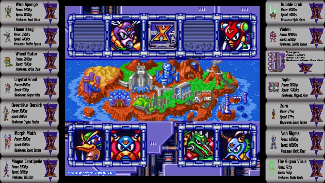 Megaman X2 (100%) - [No Damage]