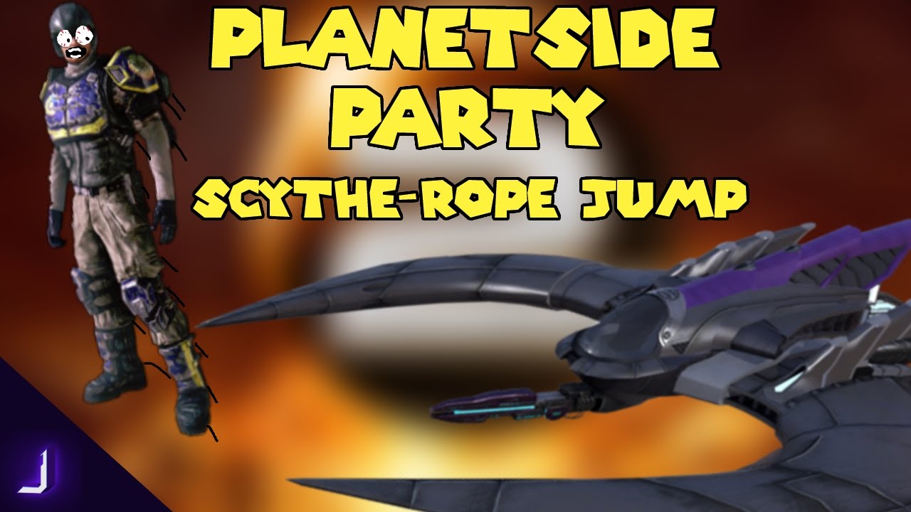 Deadliest skipping ► Scythe Rope Jumping ► Planetside 2 Party ► Joshino's derp squad pt.2