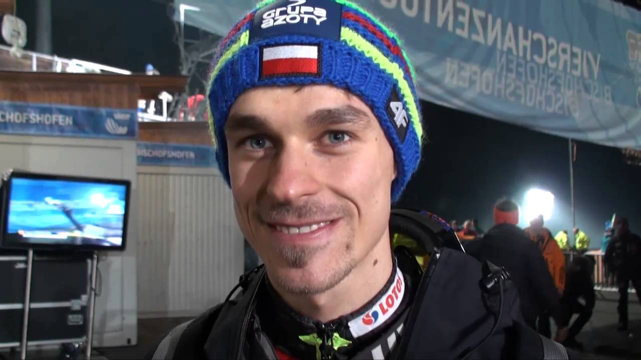 Piotr Żyła po konkursie w Bischofshofen [ Skijumping.pl ]