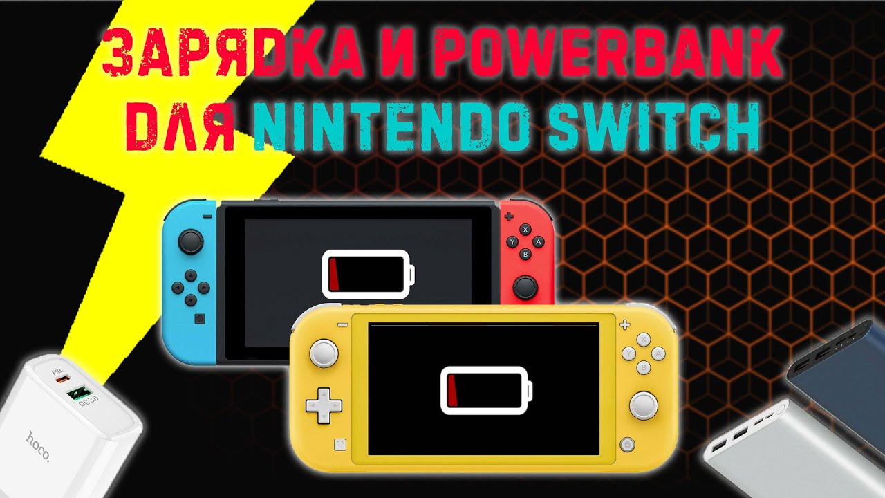 Правильный powerbank и задяное устройство для NINTENDO SWITCH!