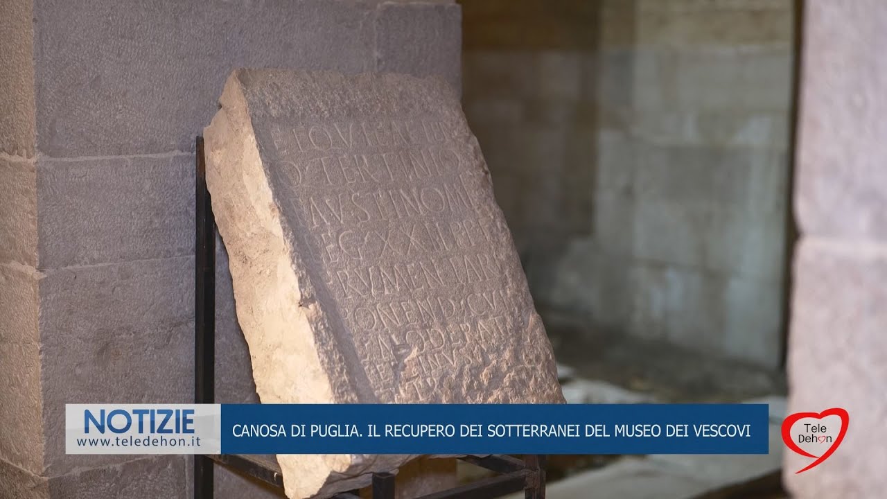 Canosa di Puglia. Il recupero dei sotterranei del museo dei vescovi