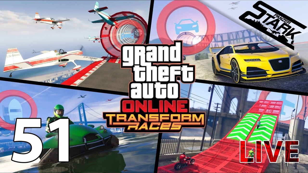 GTA 5 - 51.Rész (Transform Races) - Stark LIVE