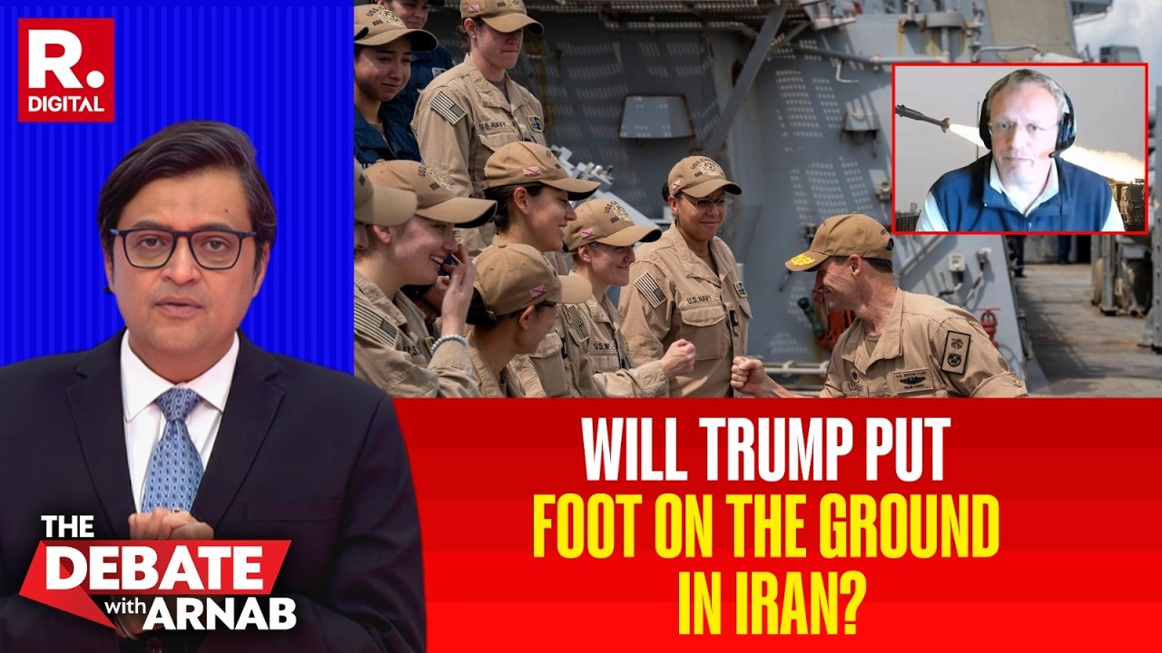 Debate With Arnab: Will Trump Deploy Troops On Ground In Iran? Tom Cooper's Analysis