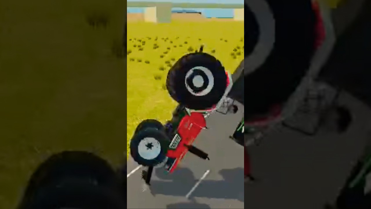 Tractor stunt shorts #shorts #shortsfeed #gameshorts #viral #trending