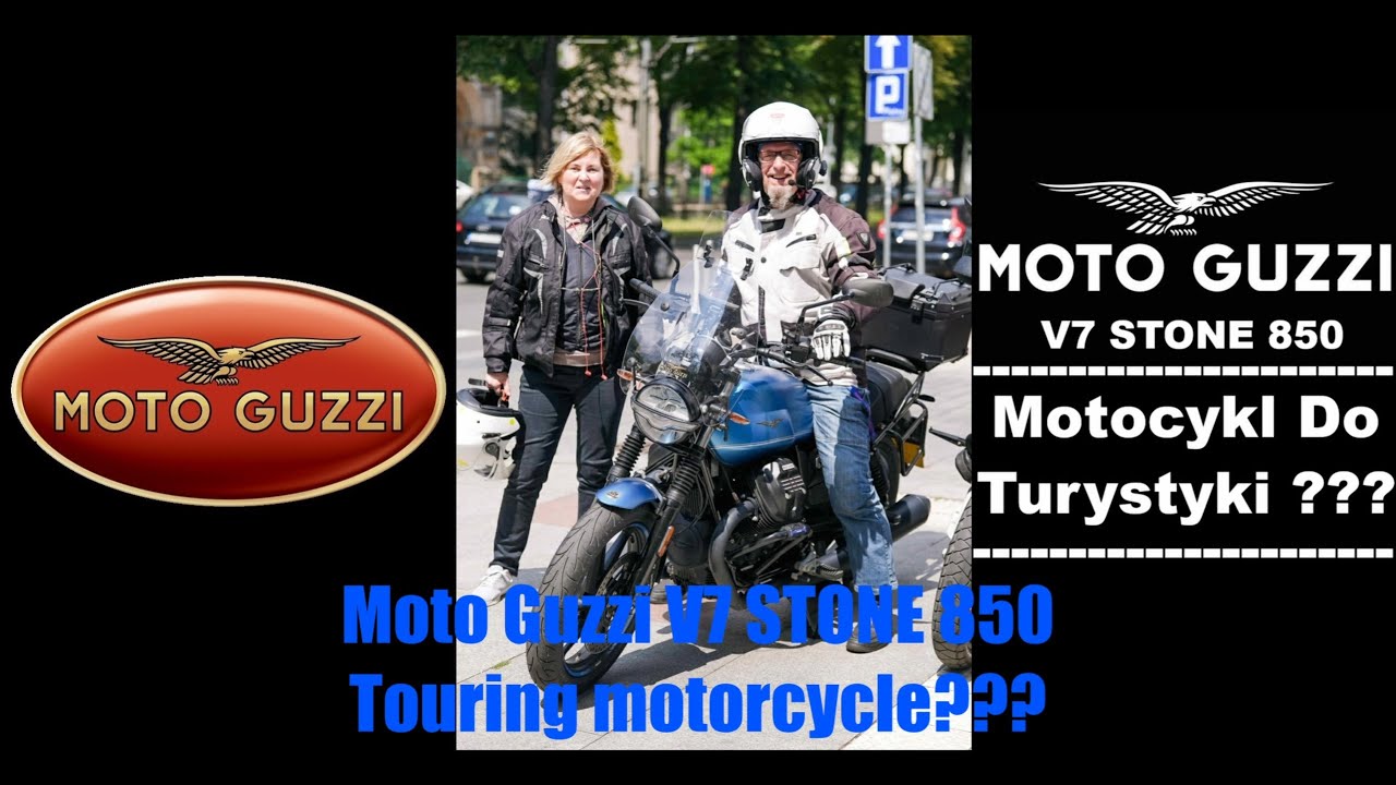 Moto Guzzi V7 STONE 850  -  Touring motorcycle - Version with English subtitles
