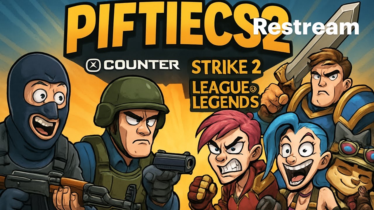 CS2 & League of Legends LIVE ON
