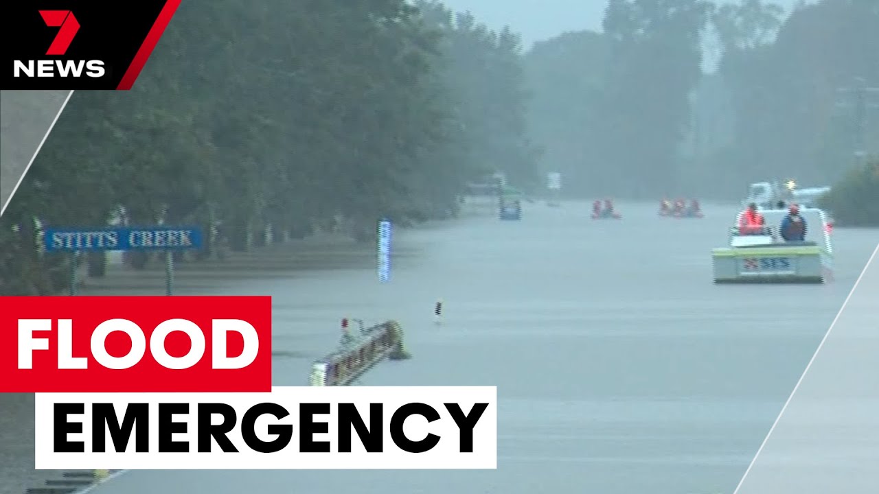 Devastating floods hit New South Wales | 7NEWS