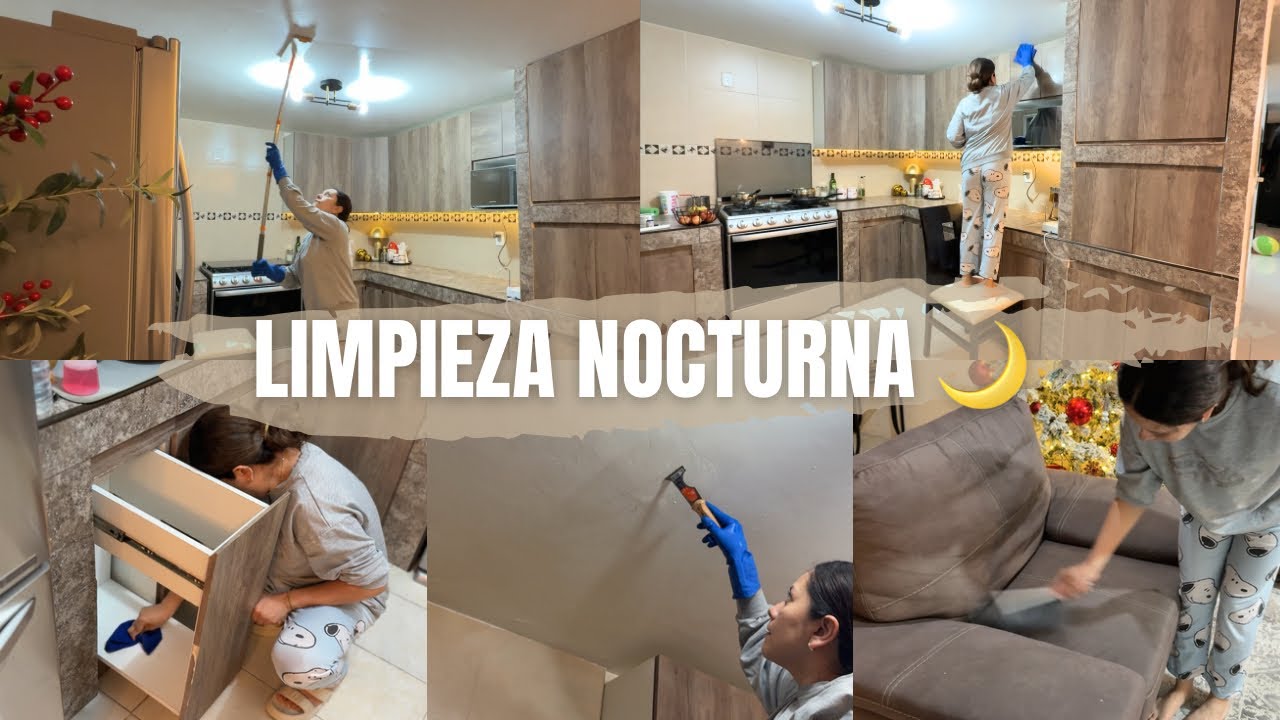 Vlogmas 3 | LIMPIEZA NOCTURNA + MOTÍVATE A LIMPIAR ✅ MESES SIN LIMPIAR ESTO 🤢