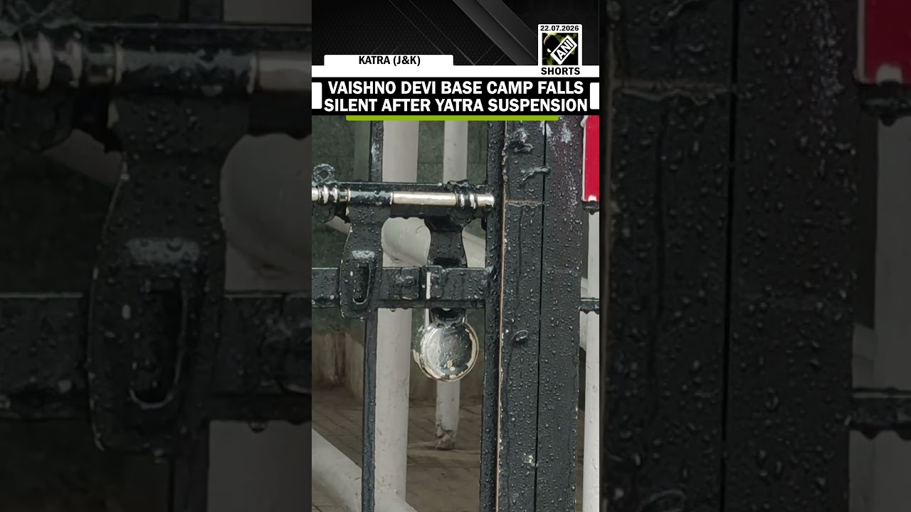 Shri Mata Vaishno Devi&rsquo;s base camp looks deserted as Yatra remains suspended due to adverse weather