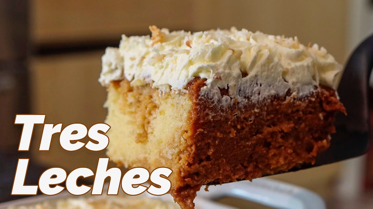 CREAMIEST Tres Leches Cake | Dulce de Leche Special