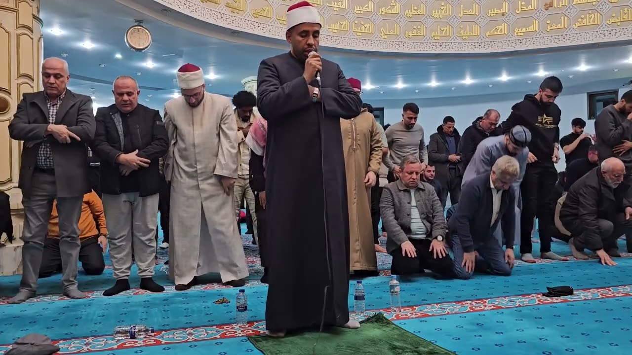 صلاة التروايح في مسجد الرحمن في بوخارست 15 رمضان 2026