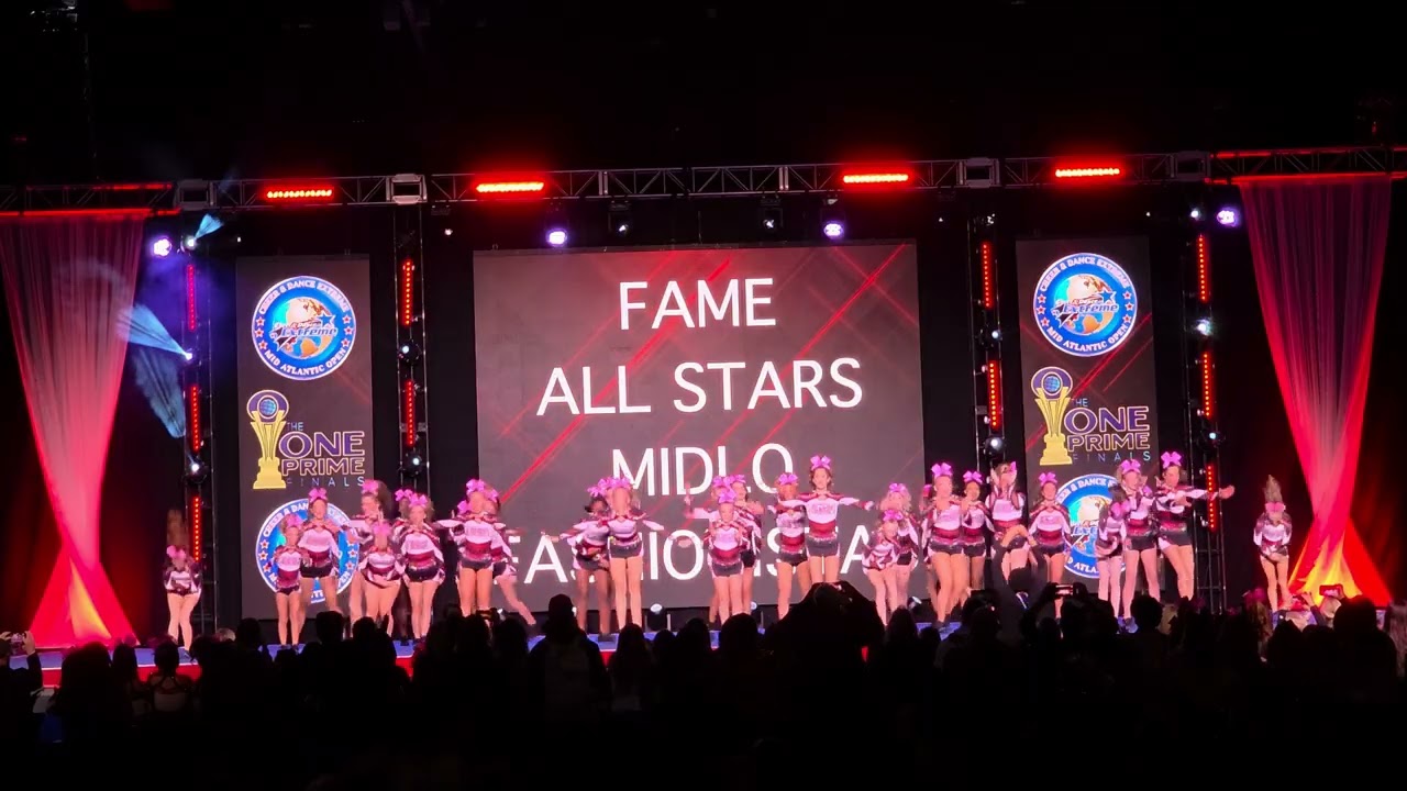 FAME All Stars Midlo Fashionistas at Cheer & Dance Extreme Mid Atlantic Open 2026 Day 1