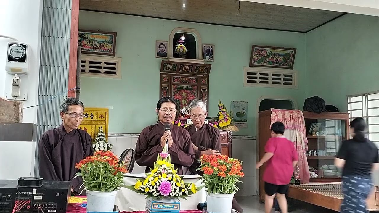 Ngày 23 độc giảng cái tàu Hạ Lễ cầu nguyện giáp năm đồng đạo nam Mô A Di Đà Phật 