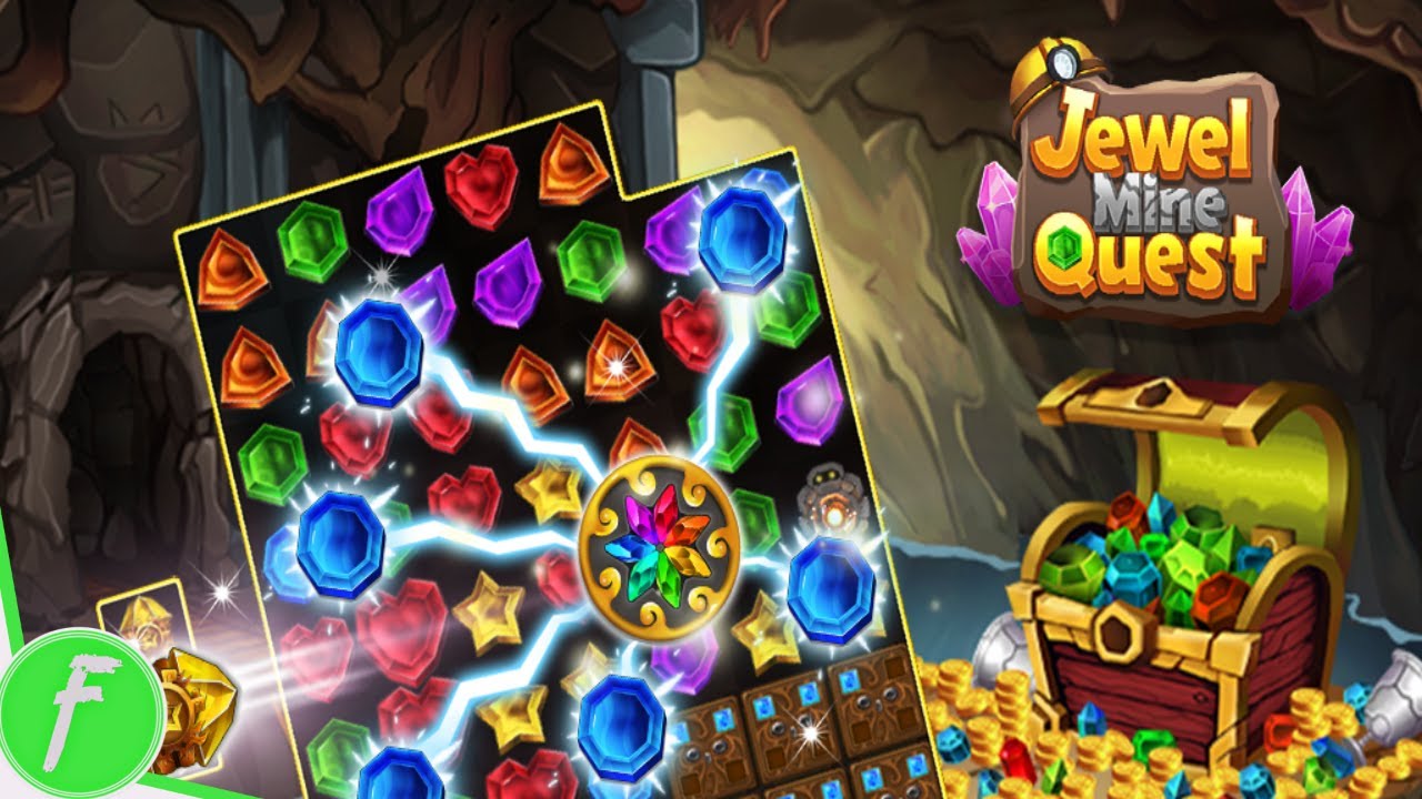Jewel Mine Quest Gameplay HD (Android) | NO COMMENTARY
