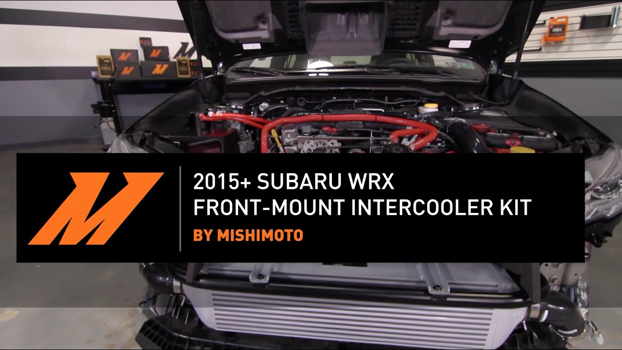 Mishimoto Front-Mount Intercooler Kit for the 2015-2021 Subaru WRX Installation Video