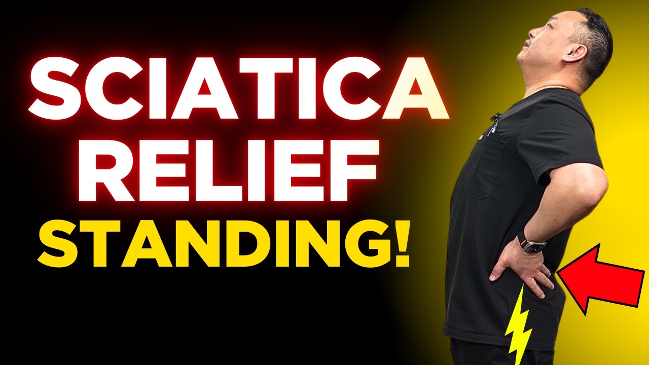 5 Standing Exercises That Fix Sciatica Pain in Fast