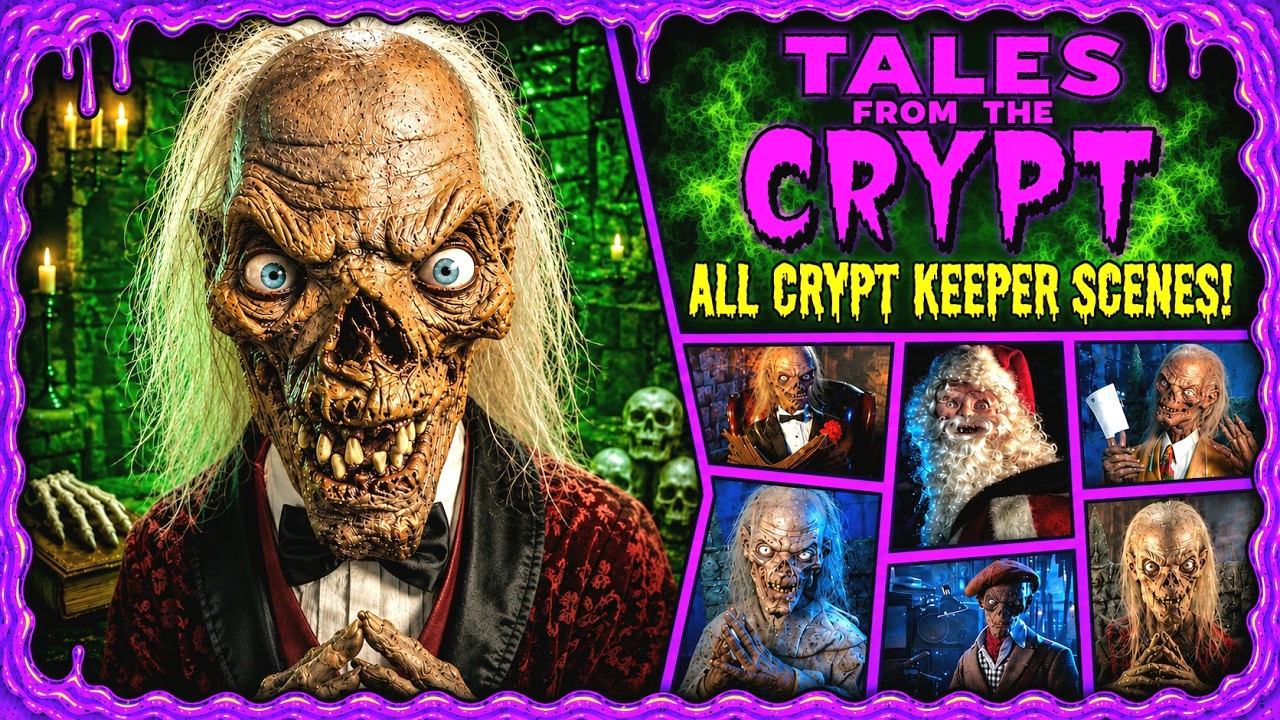All Crypt Keeper Scenes | Tales from the Crypt (Seasons 1-7)