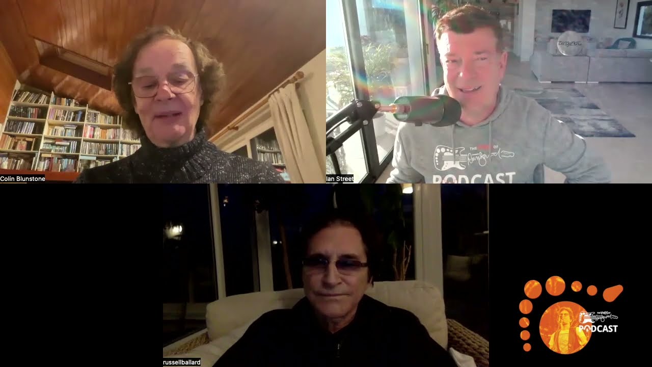 Episode 39 (Video Version) The Voices of Russ Ballard Podcast Colin Blunstone & Russ in conversation