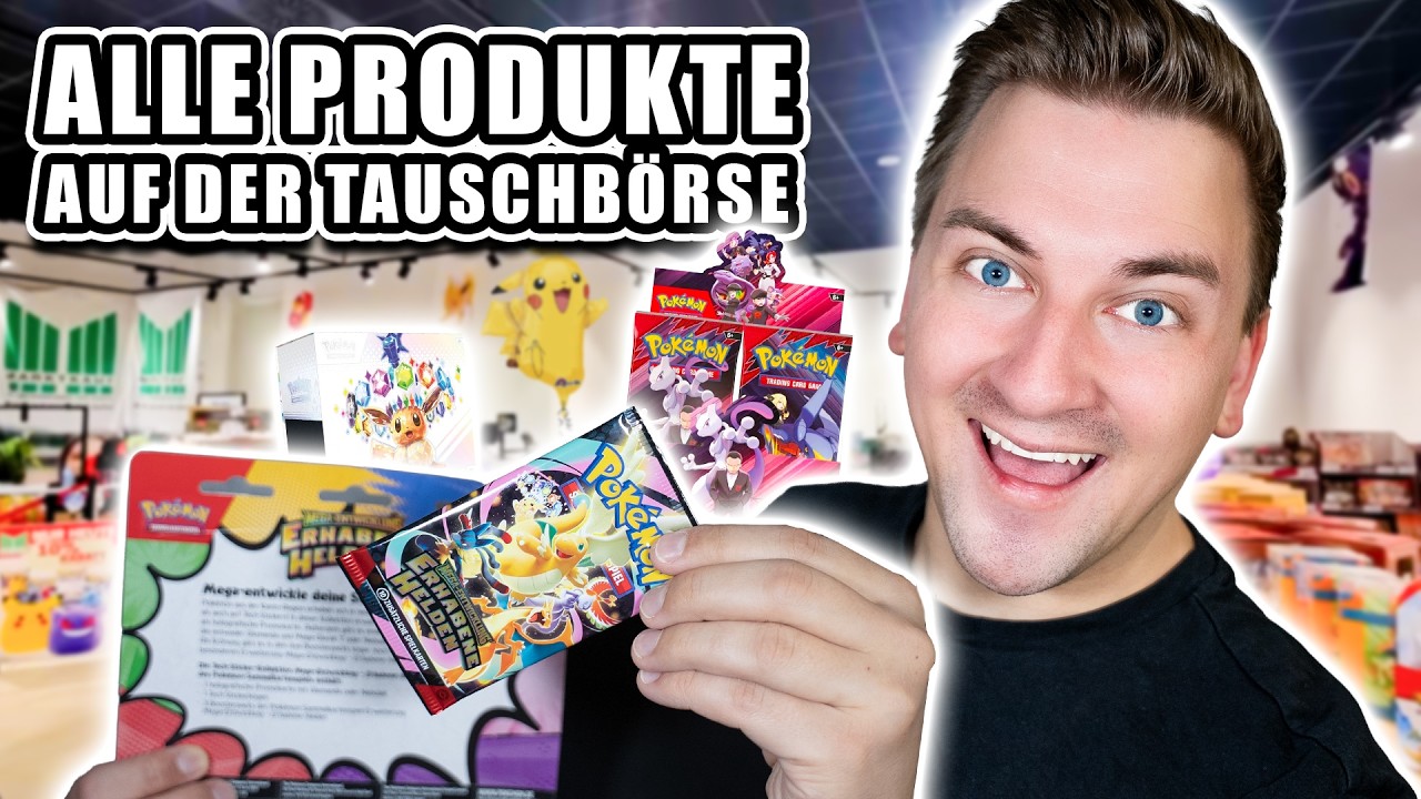 ALL DAS gibt's auf den Pokémon TAUSCHBÖRSEN von EDEKA 🔥