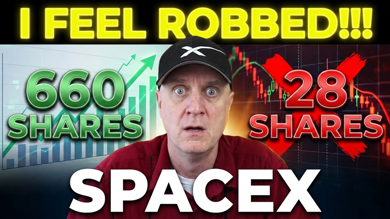 IPO SPACEX 🚨 Я ЧУВСТВУЮ СЕБЯ ОГРАБЛЕННЫМ 😡 ПРОГНОЗ ЦЕНЫ АКЦИЙ SPCX