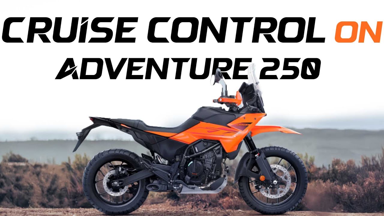 Installed Cruise Control on My KTM Adventure 250
