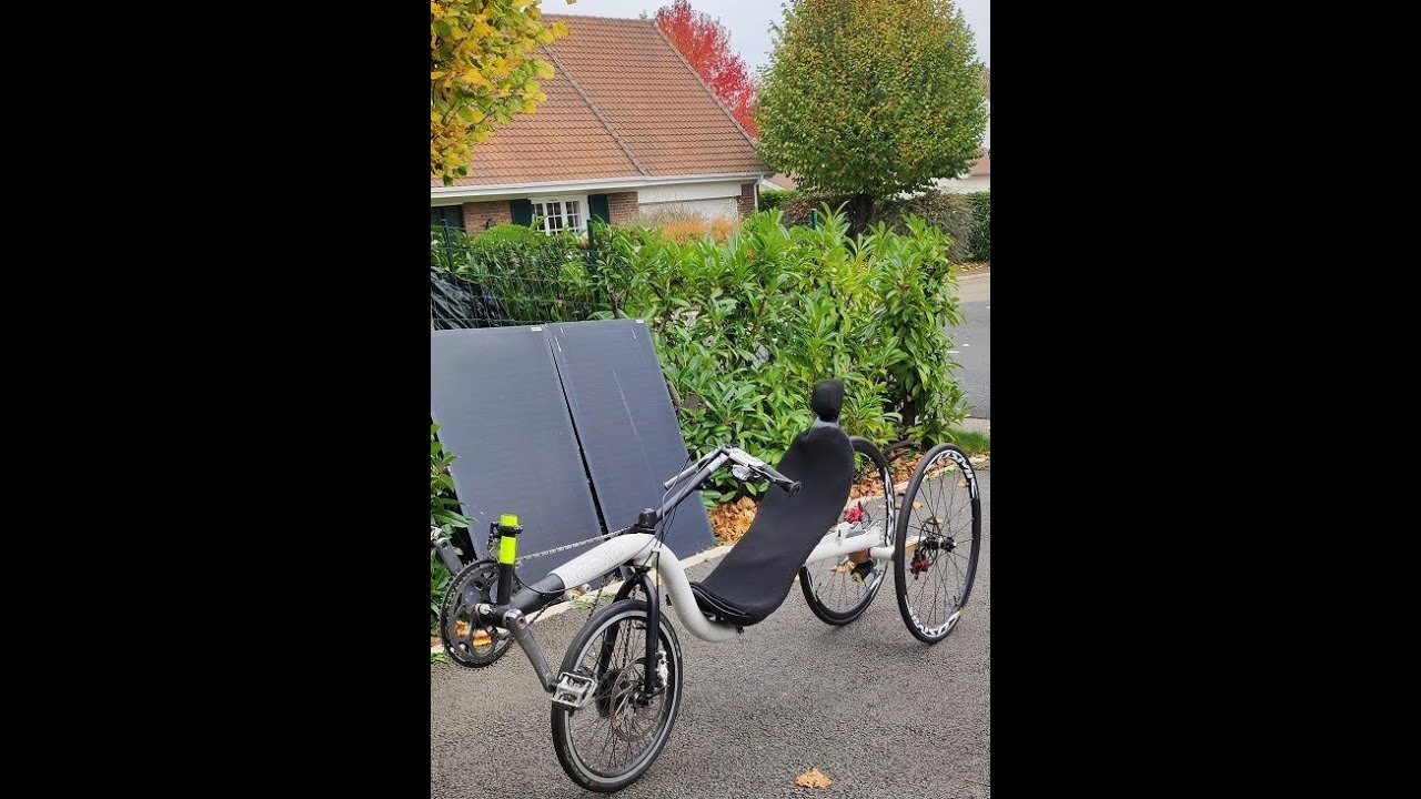 New Tilting trike, ready for testing, made with Insta360