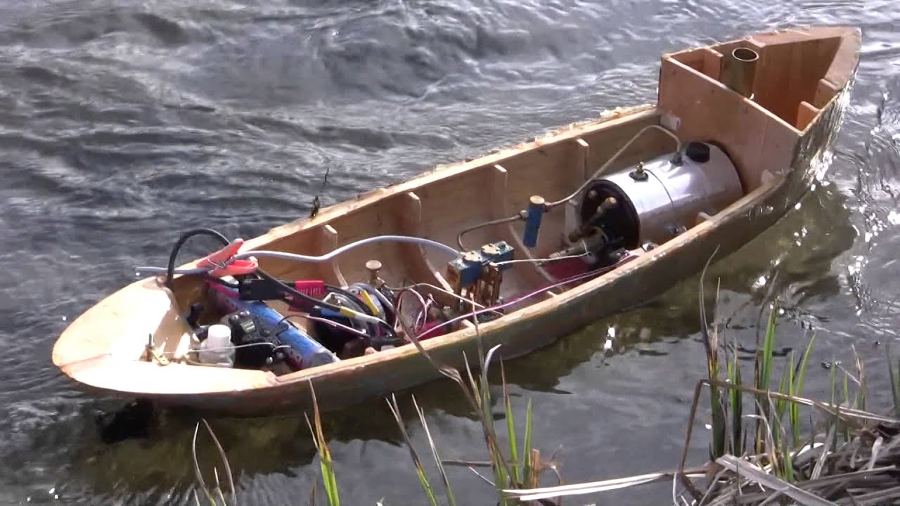Bateau à Vapeur - Marsoin & moteur anton