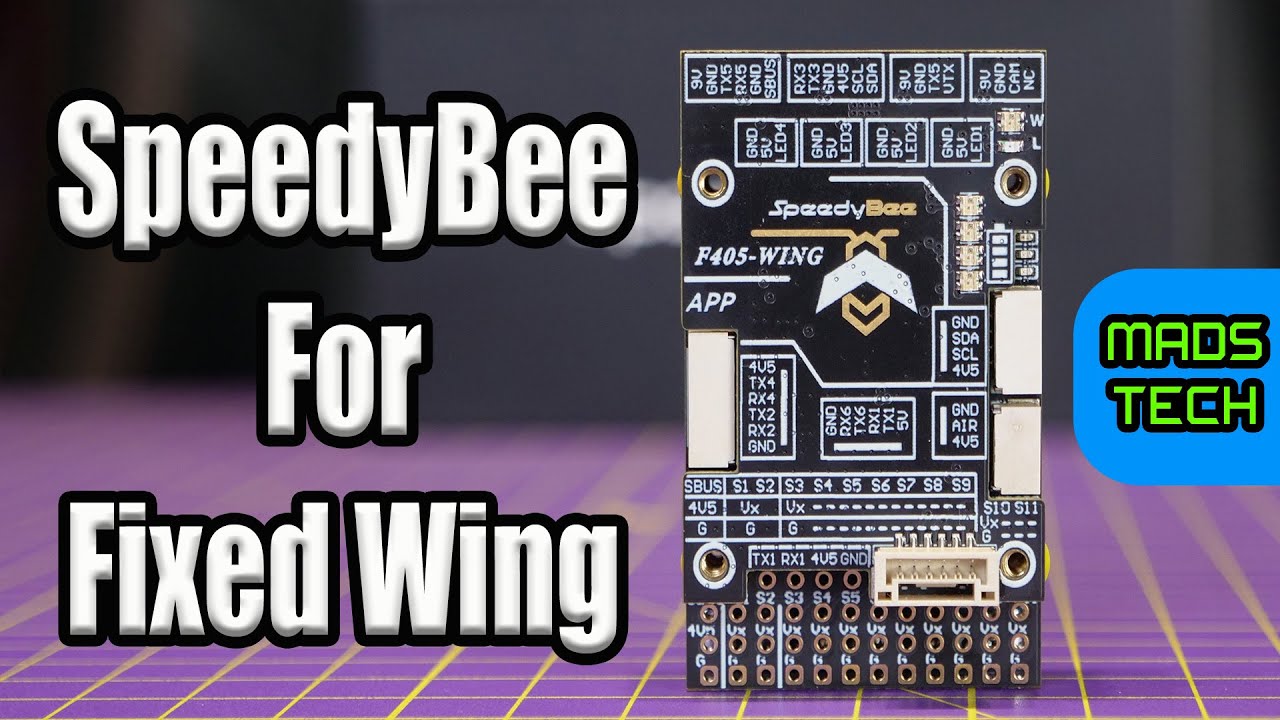 SpeedyBee F405-Wing Flight Controller - Ardupilot Or iNav for $40