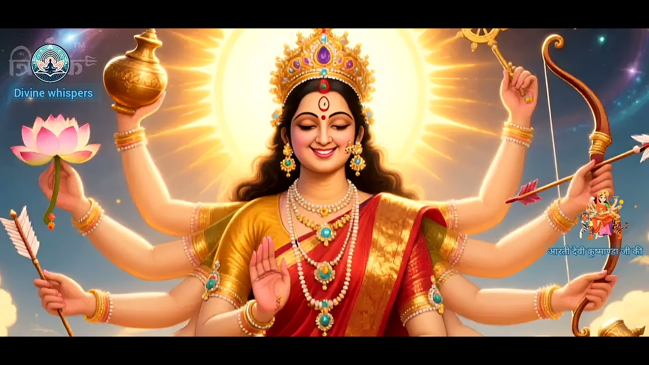 🏵️आरती देवी कूष्माण्डा जी की🏵️#divine #positiveenergy #divine #maashakti 