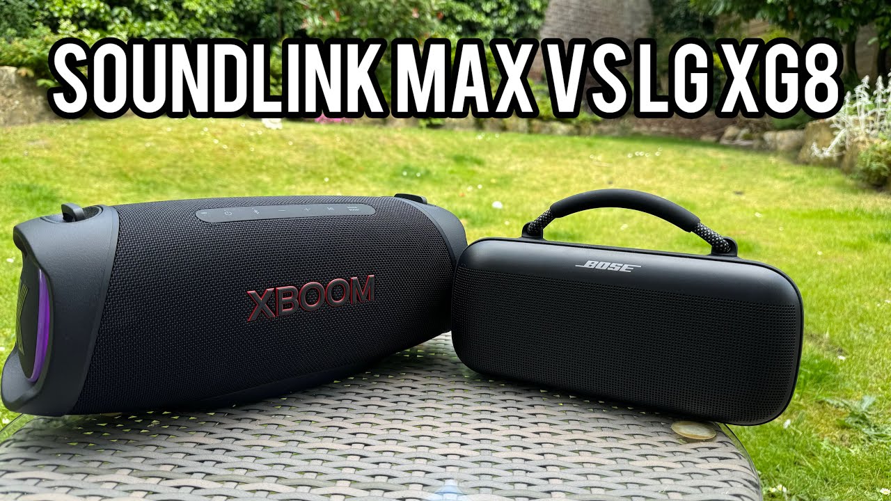 Bose Soundlink Max против LG XBOOM XG8 — что делает LG?