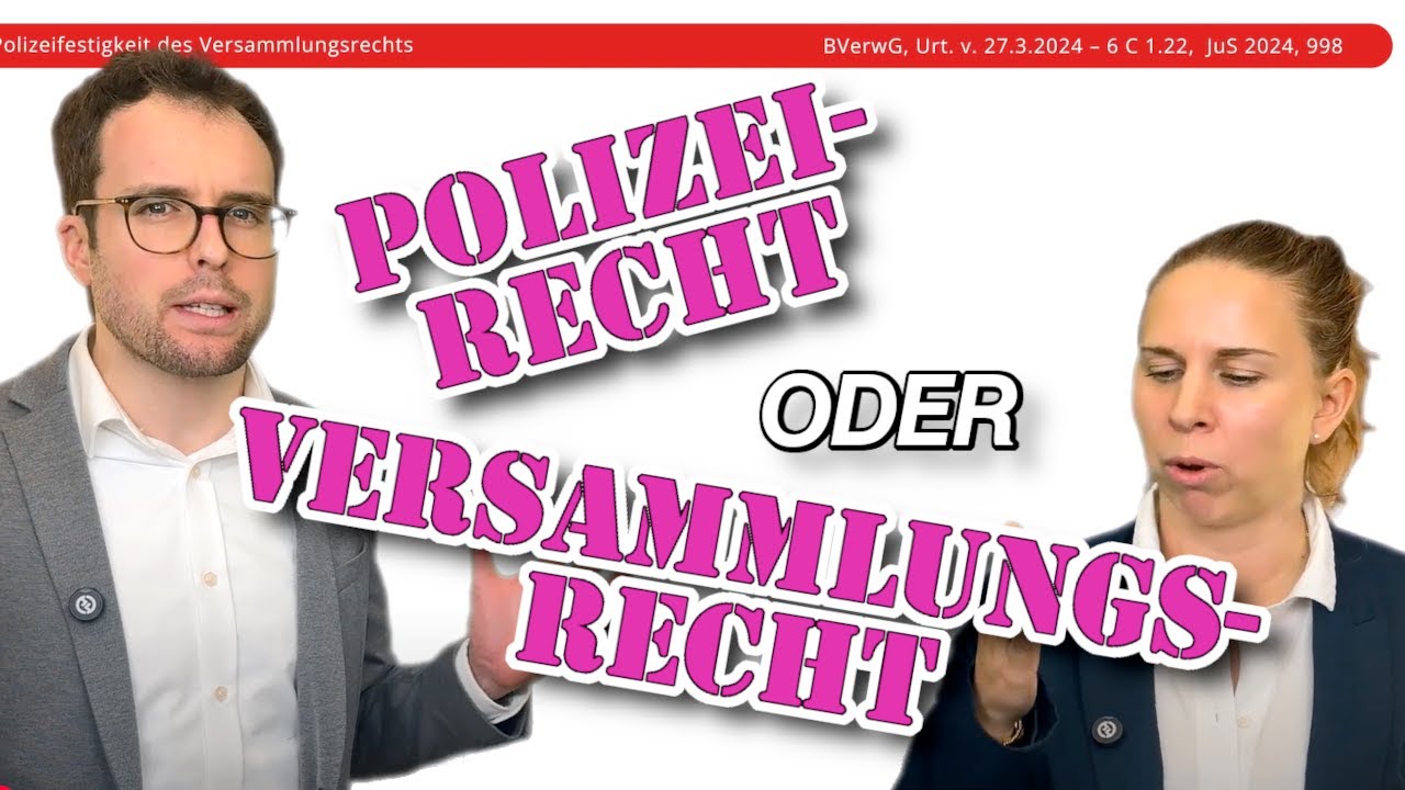 Polizeifestigkeit des Versammlungsrechts