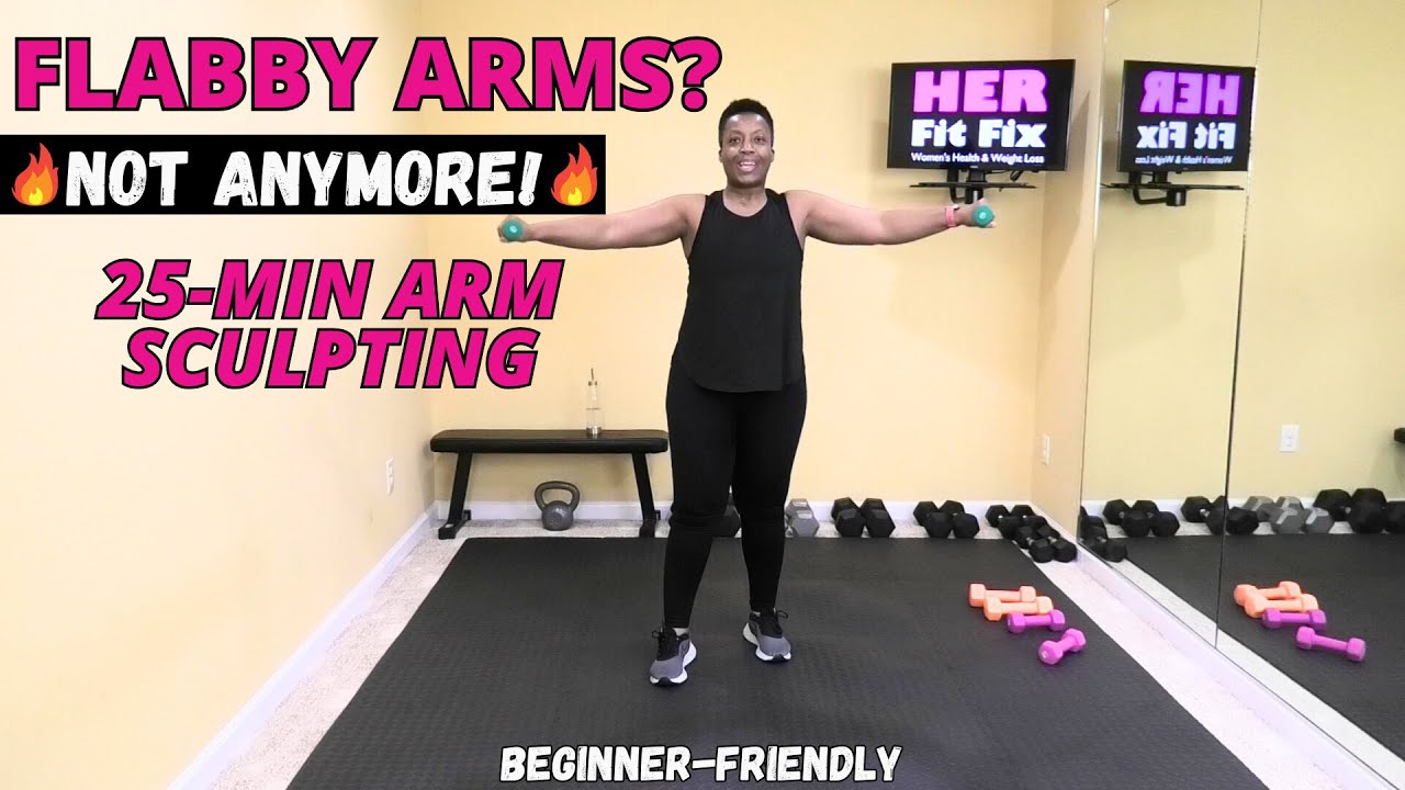 Bye Bye Flabby Arms! 💪 25-Min Arm Toning Workout (Beginner-Friendly!)