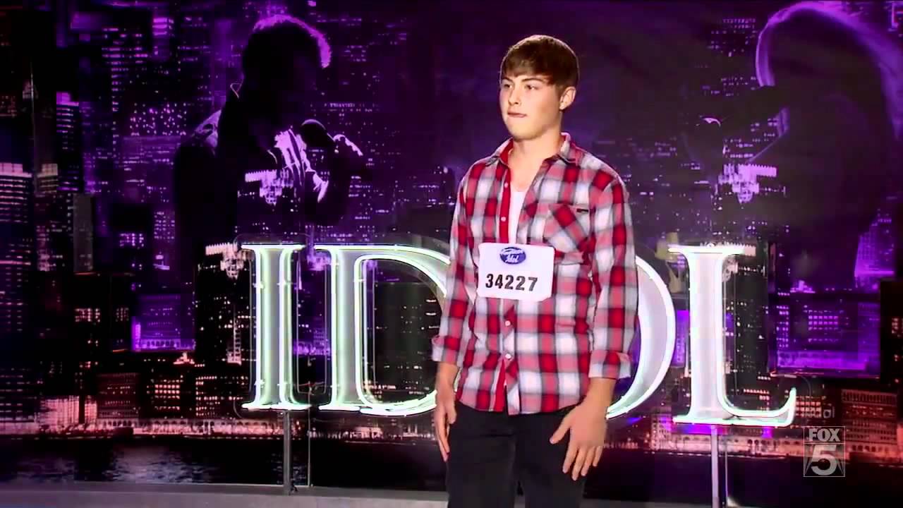 AMERICAN IDOL 2012 AUDITIONS HD Reis Kloeckener -- Lean On Me -- [TALENTFAIL.COM]