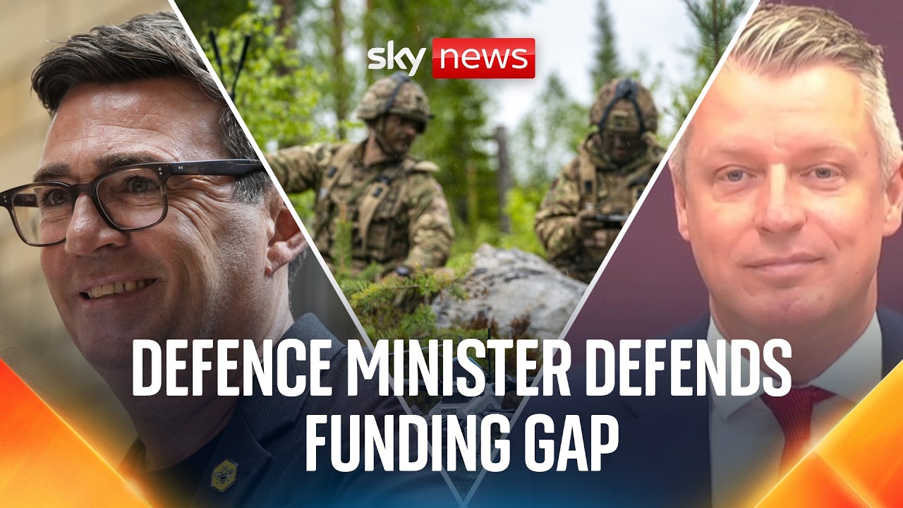 &lsquo;Burnham and I only told about &pound;4.7bn black hole in defence plan yesterday&rsquo;, says defence minister
