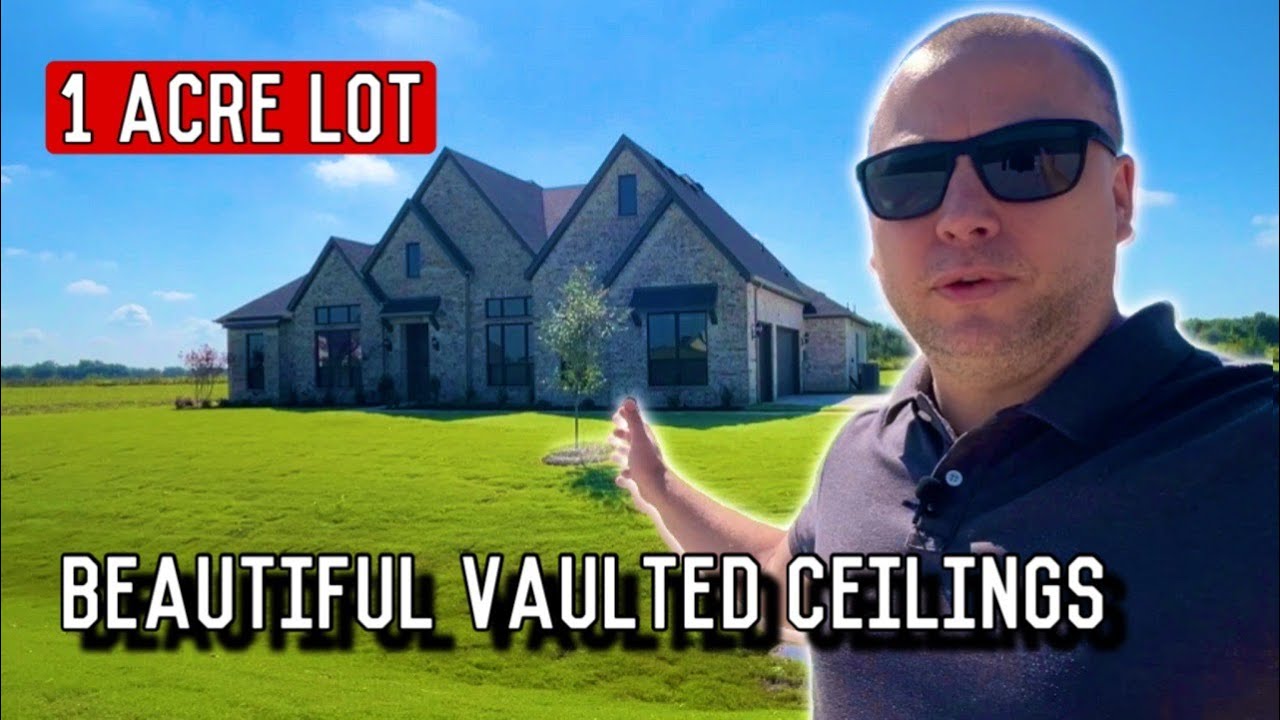 Tour this BEAUTIFUL John Houston Melbourne Plan in Waxahachie, TX!