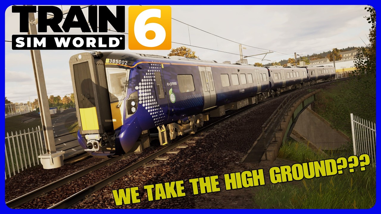 High Grounds | TRAIN SIM WORLD 6 | Scottish Express (Edinburgh-Glasgow) | Scenario #10