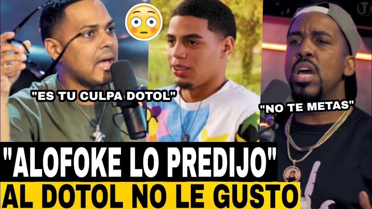ALOFOKE SE LA CANTA AL DOTOL NASTRA POR APOYADOR DEL DOTOLCITO CASO JOSHUA OMAR FERNANDEZ EL FONDO