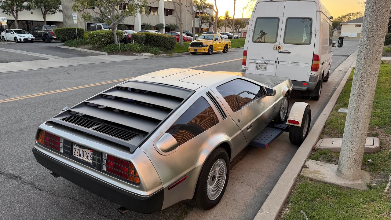 Had to run to LA to pick up another Delorean - Round trip in one day!
