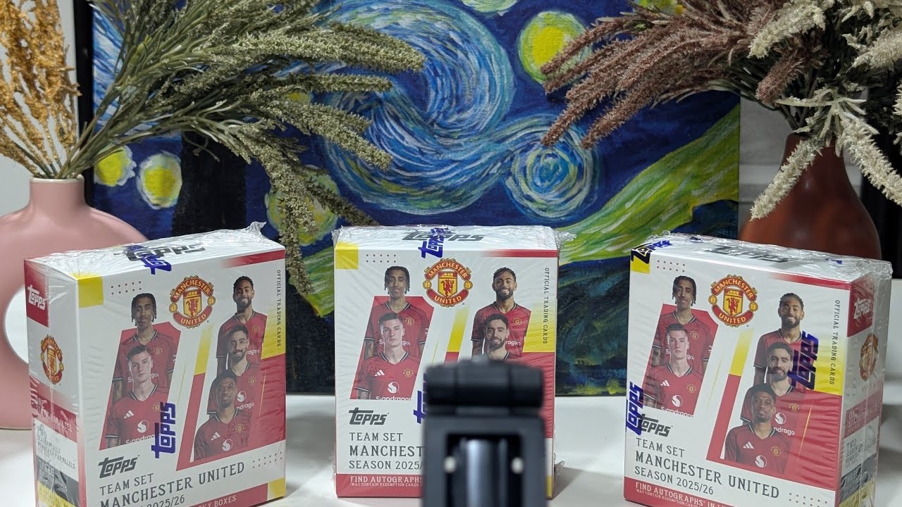 MASSIVE hits from Manchester United Team Set boxes! 💥